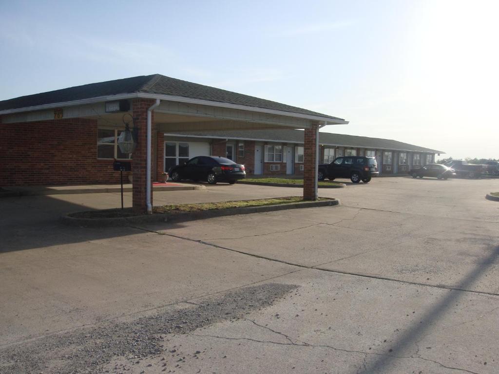 Route 66 Motel Afton Bagian luar foto